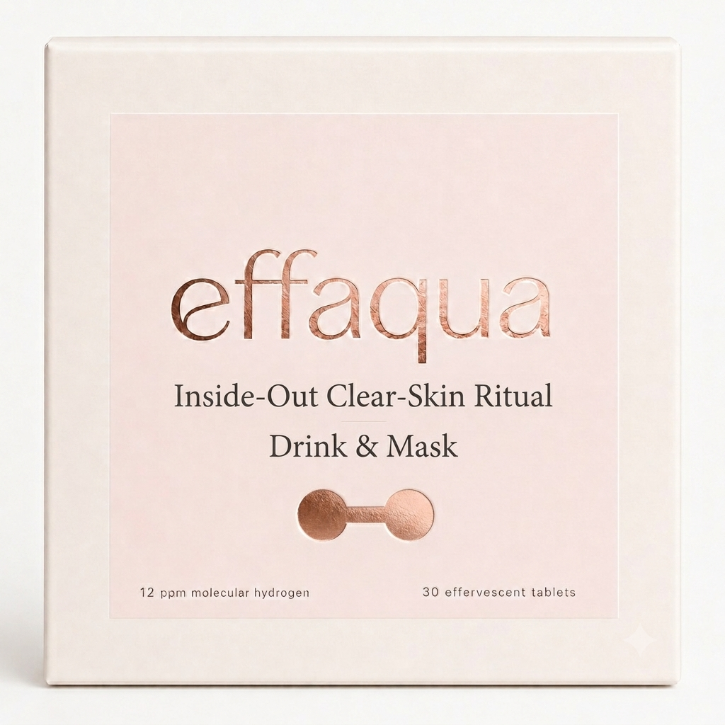 Effaqua Inside-Out Clear-Skin Ritual — Drink & Mask