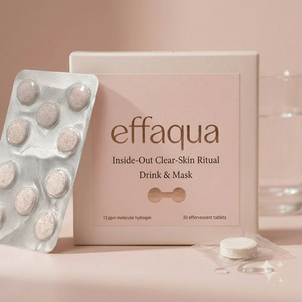 Effaqua Inside-Out Clear-Skin Ritual — Drink & Mask